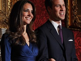 Kate Middletonová a princ William oznámili zasnoubení 16. listopadu 2010.
