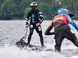 Petr Prcha v zvod jet surf na Brnnsk pehrad.