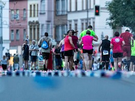 Momentka z Olomouckho plmaratonu.
