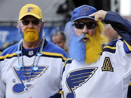 Fandové St. Louis Blues natení na esté finále NHL.