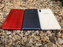 Honor 8X, Sony Xperia 10 Plus a Samsung Galaxy A70