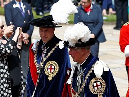 Princ William a princ Charles (Windsor, 17. ervna 2019)