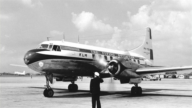 Conavair CV-240 ve službách KLM jako PH-TEA