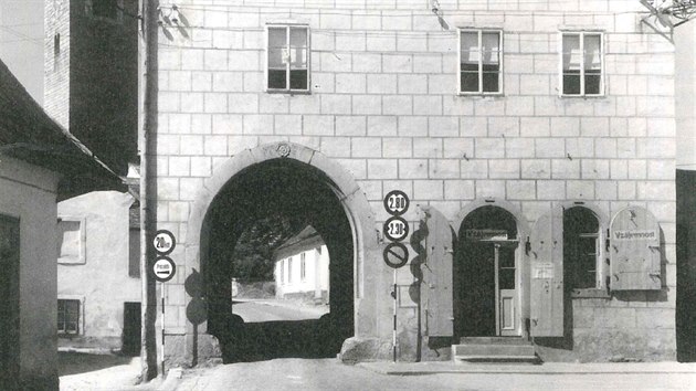 Takto vypadala Horn brna v Teli po roce 1950.