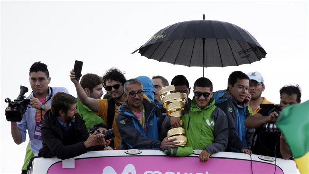 Richard Carapaz a jeho triumfln nvrat do Ekvdoru po vtzstv na Giru.