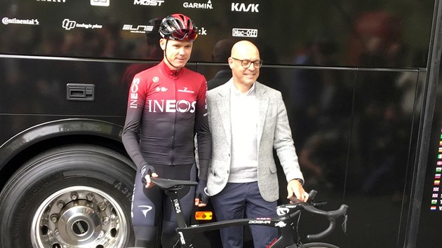 Chris Froome a f tmu Ineos Dave Brailsford.
