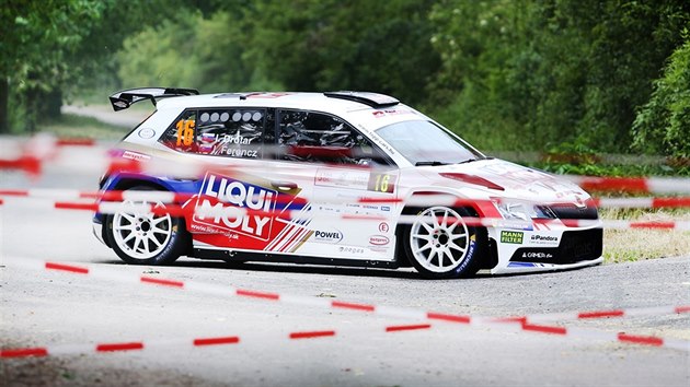 Igor Drotr bhem Rally Hustopee