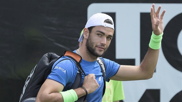 Matteo Berrettini ovldl turnaj ve Stuttgartu.