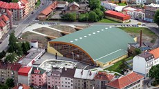 Zimní stadion v Chebu