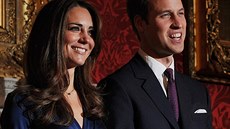 Kate Middletonová a princ William oznámili zasnoubení 16. listopadu 2010.