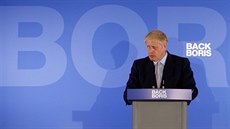 Boris Johnson zahájil kampa za zvolení do ela konzervativc. (12. ervna 2019)