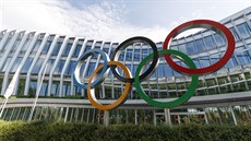 Nová budova mezinárodního olympijského výboru v  Lausanne.