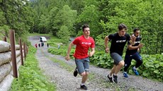 Vítkovi�tí hokejisté mají za sebou náro�né soust�ed�ní v Tatrách. Na snímku...