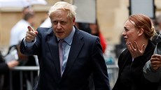 Boris Johnson míí do televizní debatu ped volbou nástupce Theresy Mayové v...