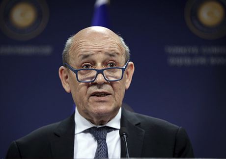 Francouzský ministr zahranií Jean-Yves Le Drian (13. ervna 2019)