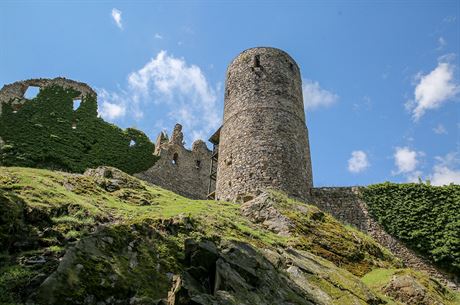 Zdenk Troka nat na jihoeskm hrad Helfenburk u Bavorova novou pohdku...