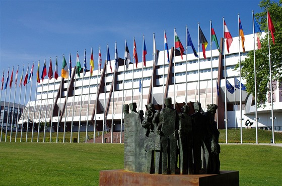 Sídlo Rady Evropy ve štrasburském Palace of Europe