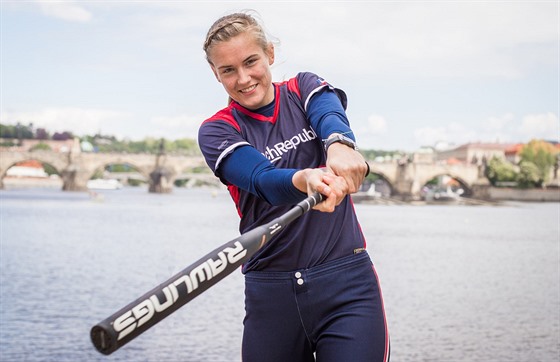 eská softbalistka Veronika Pecková.