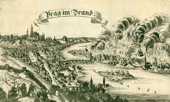 Ničivý živel před 330 let poničil pravobřežní Prahu, obnova města se protáhla...