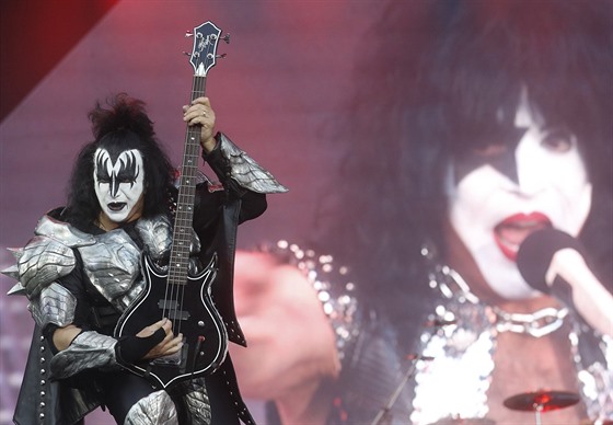 Kiss na akci Prague Rocks na stadionu v Edenu (19. ervna 2019)