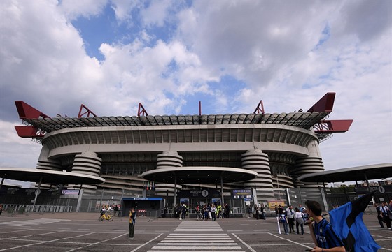 San Siro, domov fotbalových klub z Milána.