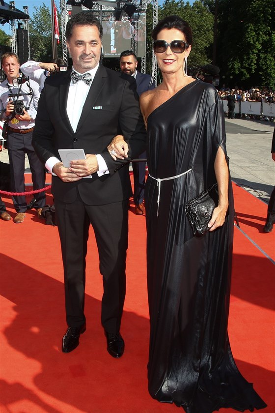 Martin Dejdar a Daniela Dejdarov na MFF KV (Karlovy Vary, 28. ervna 2019)