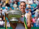 Karolína Plíková suverénním zpsobem ovládla turnaj v Eastbourne a zaslouen...