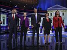 Část kandidátů na demokratickou nominaci do klání o funkci prezidenta Spojených...