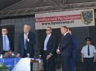 Na závěr třídenní návštěvy Kraje Vysočina zavítal prezident České republiky...