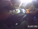 Záchrana opilého motorkáe, který v Praze ujídl policii