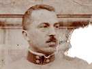 Josef Híbek v rakousko-uherské uniform