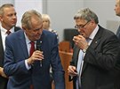 Prezident Miloš Zeman přijel na třídenní oficiální návštěvu na Vysočinu. Na...