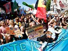 Studenti v Cáchách demonstrovali za záchranu klimatu