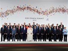 Solené fotografování na summitu G20 v Ósace (28. ervna 2019)