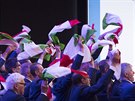 Italská delegace slaví, zimní olympijské hry zamíí v roce 2026 do Milána a...