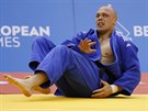 Nizozemský judista Henk Grol si z Evropských her odveze bronz, porazil Lukáe...