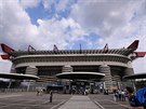 San Siro, domov fotbalových klub z Milána.