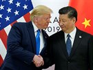 Prezident Spojených států Donald Trump se v a japonské Osace sešel s čínským...