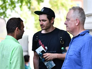 Filmaři pokračují v natáčení úspěšné televizní minisérie Marie Terezie. Pro...