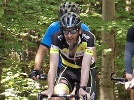 Cyklistickou přípravu si s pardubickými hokejisty vyzkoušel i . generální...