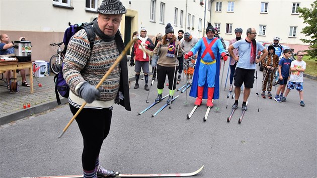 V Ostravě - Hrabové se v sobotu utkali na běžkách.