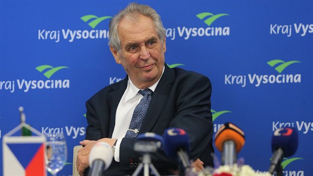 Prezident, Miloš Zeman na návštěvě Vysočiny.  (27. června 2019)