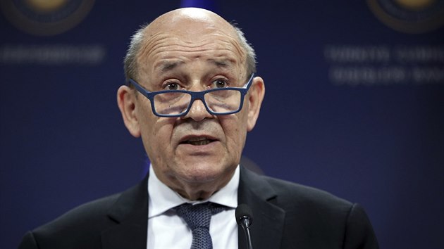 Francouzsk ministr zahrani Jean-Yves Le Drian (13. ervna 2019)