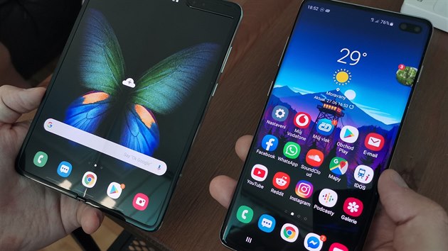 Ohebn smartphone Samsung Galaxy Fold