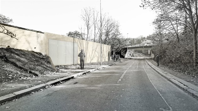 Navrhli prostor se tymi stnami, kam se vejde a 1 300 uren, uprosted se m nachzet rozptylov louka.