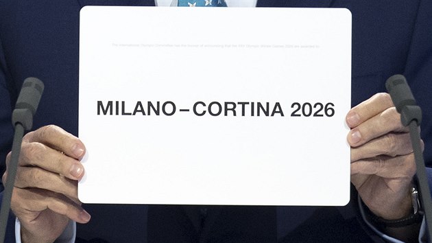 Miln a Cortina se mohou tit na zimn olympijsk hry 2026.