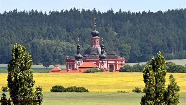 V klášteře v Mariánské Týnici na Plzeňsku dostavují východní ambit, který existoval v plánech stavitele Santiniho, ale nikdy v historii nevznikl. (20. 6. 2019)