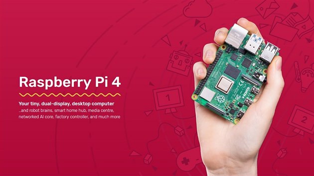 tvrtá generace minipoítae Raspberry Pi