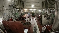 Vnitek lodi s dvma jadernými reaktory na palub (1. kvtna 2019)