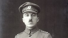 Josef Hříbek v uniformě čs. legií v Rusku.